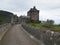 Eilean Donan castle - looking down the bridge