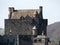 Eilean Donan Castle in SCOTLAND, celtic medieval scottish stone monument on island at lake loch Duich