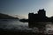 Eilean Donan Castle silhouette