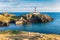 The Eilean Glas Lighthouse on Scalpay in Scotland