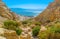 The Ein Gedi gorge