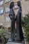 Ein Karem, ISRAEL - January 28, 2020: Figures of pregnant Mary and Elizabeth related to the visitation of Elizabeth by Mary in Ein