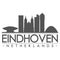 Eindhoven Netherlands Europe Skyline Silhouette Design City Vector Art Famous Buildings.