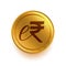 eINR e-rupi or erupee virtual golden coin for digital payment