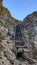 Eisenerzer Reichenstein - A hiking trail with ladders near Eisenerz in Styria, Austria. Wanderlust