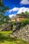 Ek Balam Mayan Archeological Site. Ancient Maya Pyramids and Ruins, Yucatan Peninsula, Mexico.