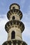 Ek Minar ki Masjid - single minaret mosque, Minar Close up, One of the beautiful Masjid in chamapaner, Built in stone with