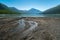 Eklutna Lake in Alaska