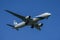 El Al Airlines Boeing 787 Dreamliner descends for landing at JFK International Airport in New York