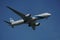 El Al Airlines Boeing 787 Dreamliner descends for landing at JFK International Airport in New York