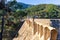 El Burguillo Reservoir (Embalse de El Burguillo) dam on Alberche River, Avila, Spain