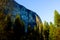 El Capitan and Hosetail Fall in Yosemite National Park in Spring