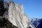 El Capitan, Yosemite National Park, California, zoomed in view from Tunnel View