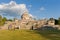 El Caracol is ancient Maya observatory in archaeological site o