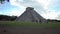 El Castillo The Kukulkan Temple of Chichen Itza, mayan pyramid in Mexico