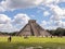 El Castillo pyramid in the ancient mayan ruins of Chichen Itza, Yucatan peninsula Mexico