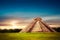 El Castillo pyramid in Chichen Itza, Yucatan, Mexico