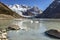 El Chalten, the magical town in autumn. El Chalten is located in the Argentine Patagonia.