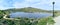 `El charco del cura` reservoir in El Tiemblo, in the province of Avila, Spain