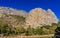 El Chorro gorge along the famous Caminito del Rey path in Andalusia, Spain