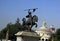 El Cid statue in Seville, Spain