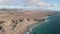 El Cotillo beaches aerial view in Fuerteventura island