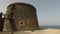 El Cotillo, Fuerteventura, Canary Islands, Spain August 29, 2016: Overview of the coast of the village of El Cotillo