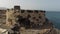 El Cotillo, Fuerteventura, Canary Islands, Spain August 29, 2016: Overview of the coast of the village of El Cotillo