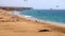 El Cotillo mars like volcanic kite beach, Fuerteventura, Canary Islands, Spain