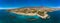 El Duque beach and coastline in Tenerife. Adeje coast Canary island, Spain