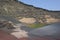 El golfo lake, lanzarote, canaria islands