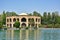 El Goli or Shah Goli historical park and lake in Tabriz , Iran