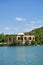 El Goli or Shah Goli historical park and lake in Tabriz , Iran