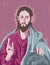El Greco Domenikos Theotokopoulos Artwork of Christ Blessing or the Saviour of the World Circa 1600