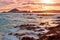 El Medano Tenerife island sunset