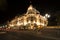 El Negresco Hotel by night, Nice, France