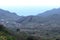 El Palmar Valley and Zahorra mountain with Atlantic Ocean in the background, El Palmar, Buenavista del Norte, Tenerife, Spain