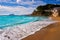 El Portet beach in Moraira of Spain