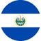 El Salvador Flag illustration vector eps