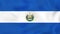 El Salvador waving flag. El Salvador national flag background texture