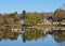 El Tajamar Lake in Alta Gracia, Argentina