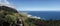 El Tanque, oceanic panorama of the coast and lava mountains