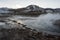 El Tatio geysers, the biggest geysers of the southern hemisphere close to the plateau of San Pedro de Atacama, Calama, Antofagasta