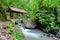 El Tirol waterfall in the jungle of Chanchamayo in Peru