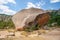 `El Tolmo` huge granite mass 18 meters high and 500 tons