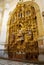 Elaborate altar in Granada Cathedral.