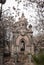 Elaborate architecture on a tomb in the National Cemetery (Cementerio General de Santiago), Santiago, Chile.