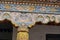 Elaborate exterior woodwork of the Jambay Lhakhang Temple