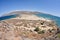 Elafonisi lagoon beach in Crete Greece