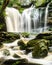 Elakala Falls in West Virginia after Spring Rain